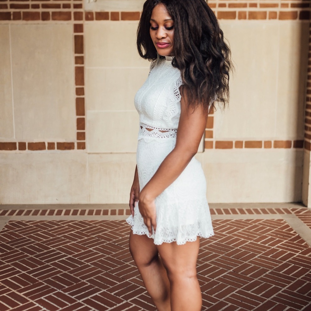 Beautiful white dress 🥰 Yelum Carolyn boutique special ✨